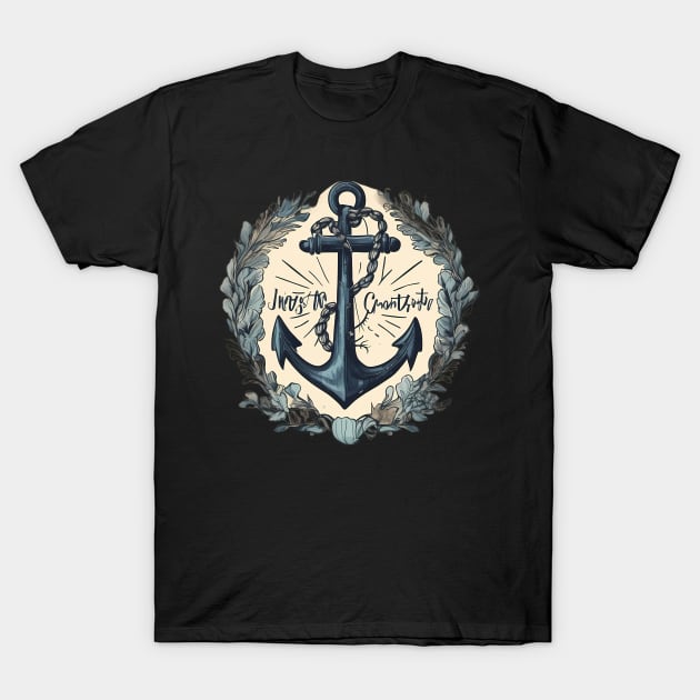 Maritime Fun, Nauti Girl's Sailing Joy T-Shirt by trubble